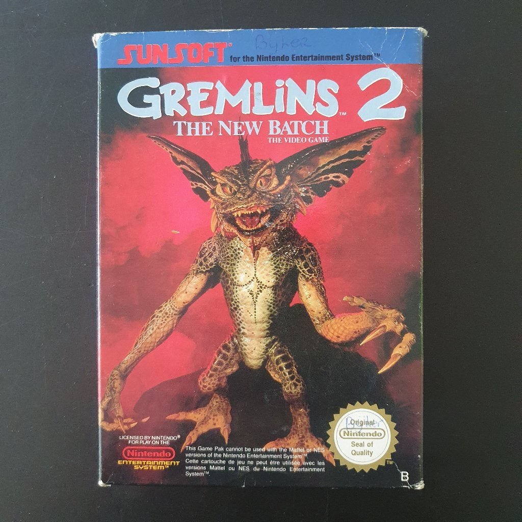 Nintendo NES Gremlins 2, Gebruikt, 1 speler, Vanaf 3 jaar, Ophalen