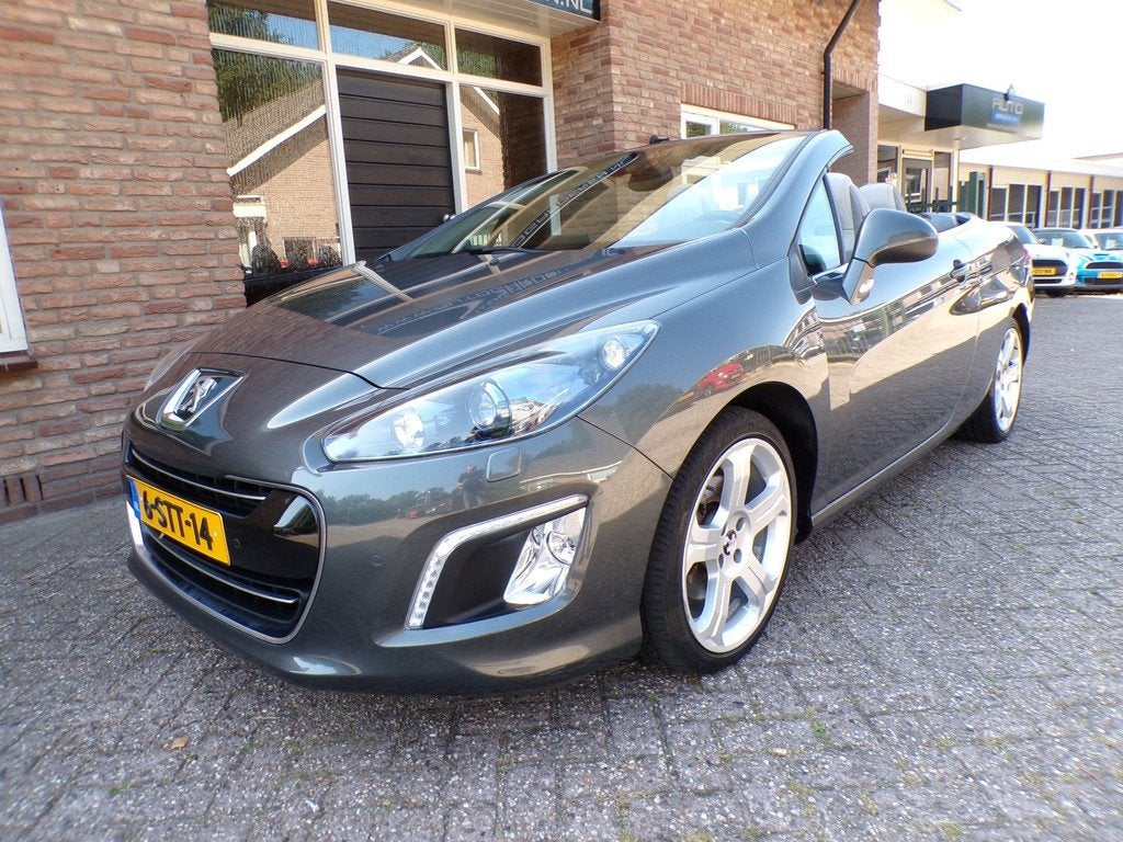 Peugeot 308 CC 1.6 THP Roland Garros Automaat / Leder / Navi, Auto's, Euro 5, Gebruikt, Leder, Bedrijf