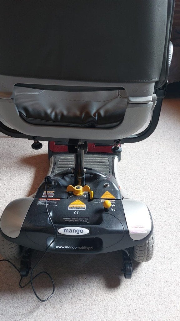 Inklapbare scootmobiel, Ophalen, Gebruikt, Mango, 10 km/u of minder