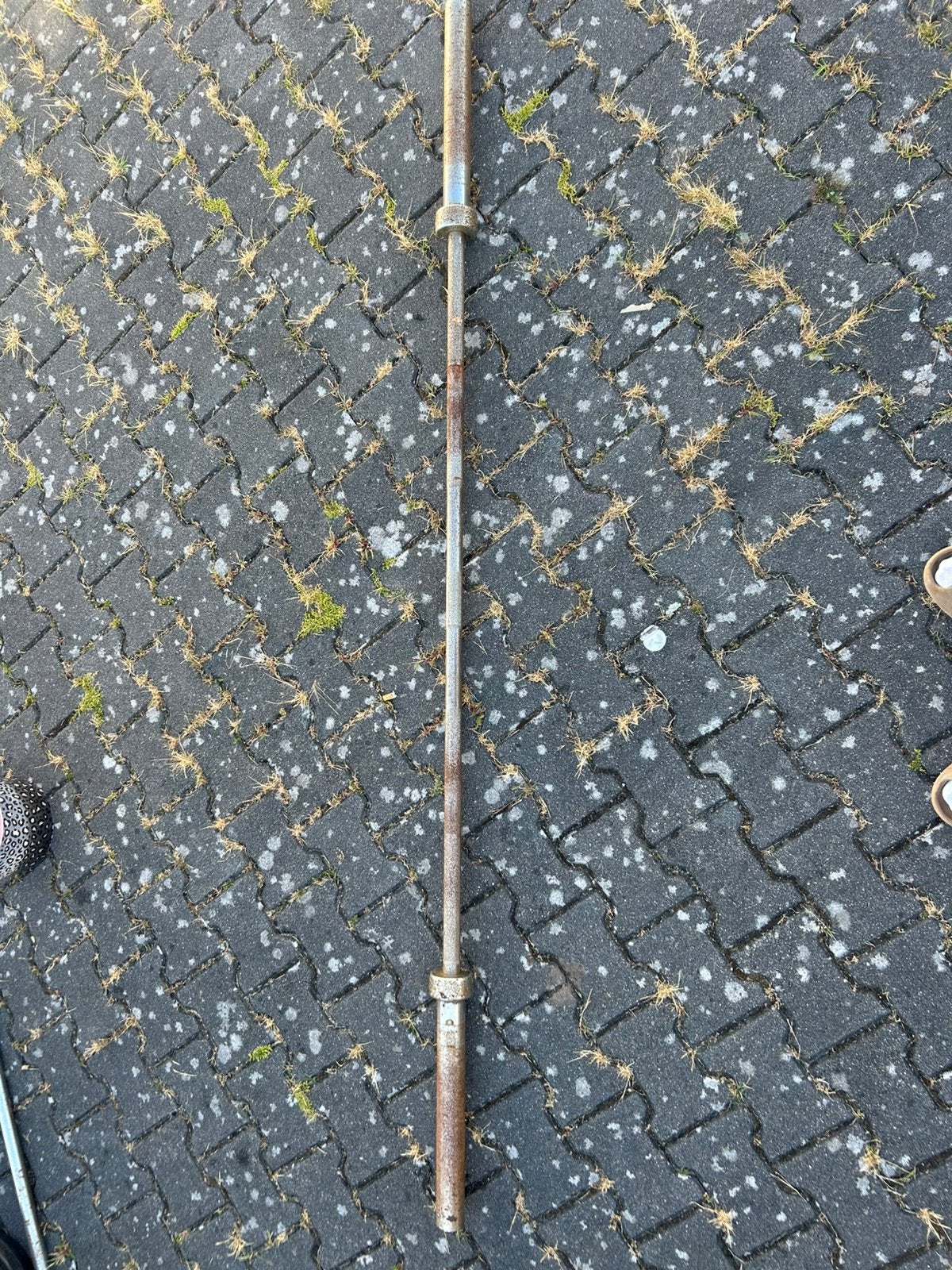 Olympische Halterstang (20kg, 50mm), Sport en Fitness, Fitnessmaterialen, Ophalen, ., Halterstangen, Zo goed als nieuw