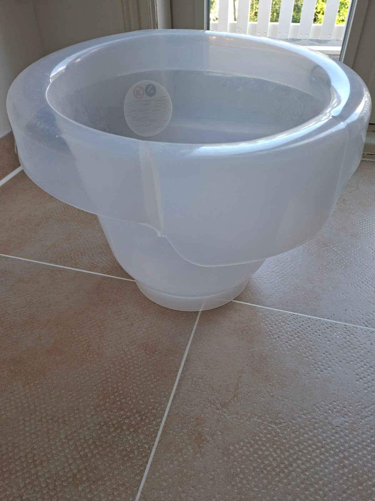 Tummy Tub van Bébé-jou - Comfortabel babybadje, Kinderen en Baby's, Badjes en Verzorging, Gebruikt, Tummy Tub, Ophalen of Verzenden