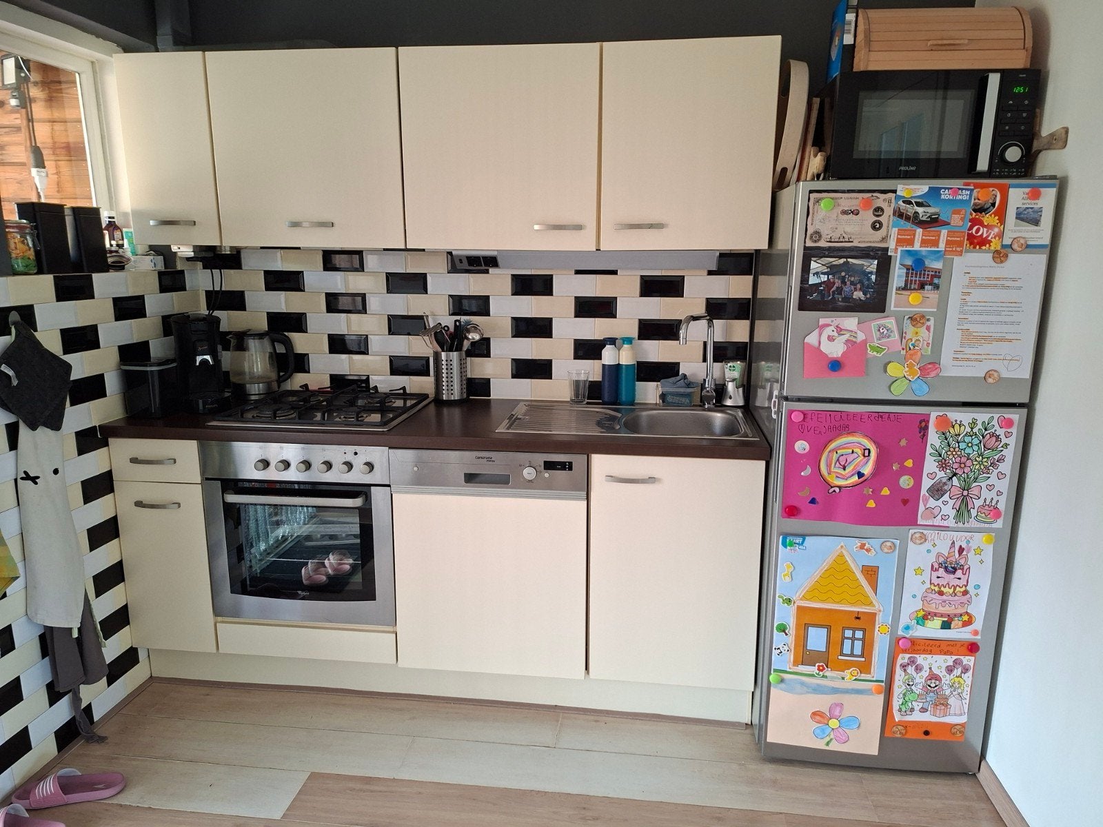 GRATIS KEUKENBLOK!, Huis en Inrichting, Ophalen, Gebruikt, Enkelwandige keuken