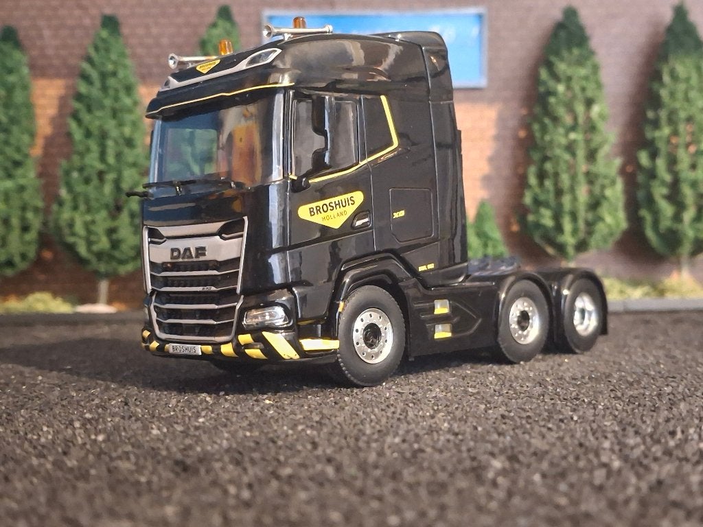 Prachtige DAF XG 6x2 Broshuis Kampen WSi 1/50 In nieuwstaat, Ophalen of Verzenden, Nieuw, Bus of Vrachtwagen, Wsi