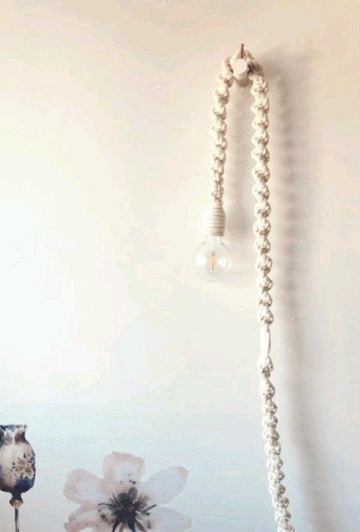 Touw lamp wit, Ophalen of Verzenden, Nieuw
