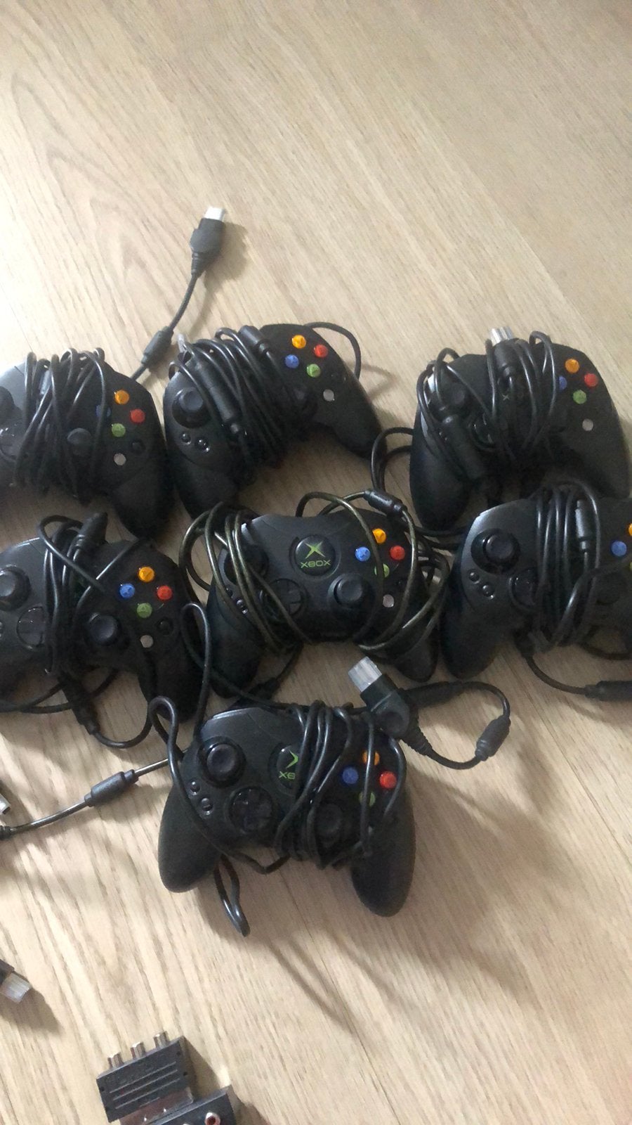 Xbox original, Spelcomputers en Games, Spelcomputers | Xbox Original, Ophalen, Zo goed als nieuw, Met 2 controllers