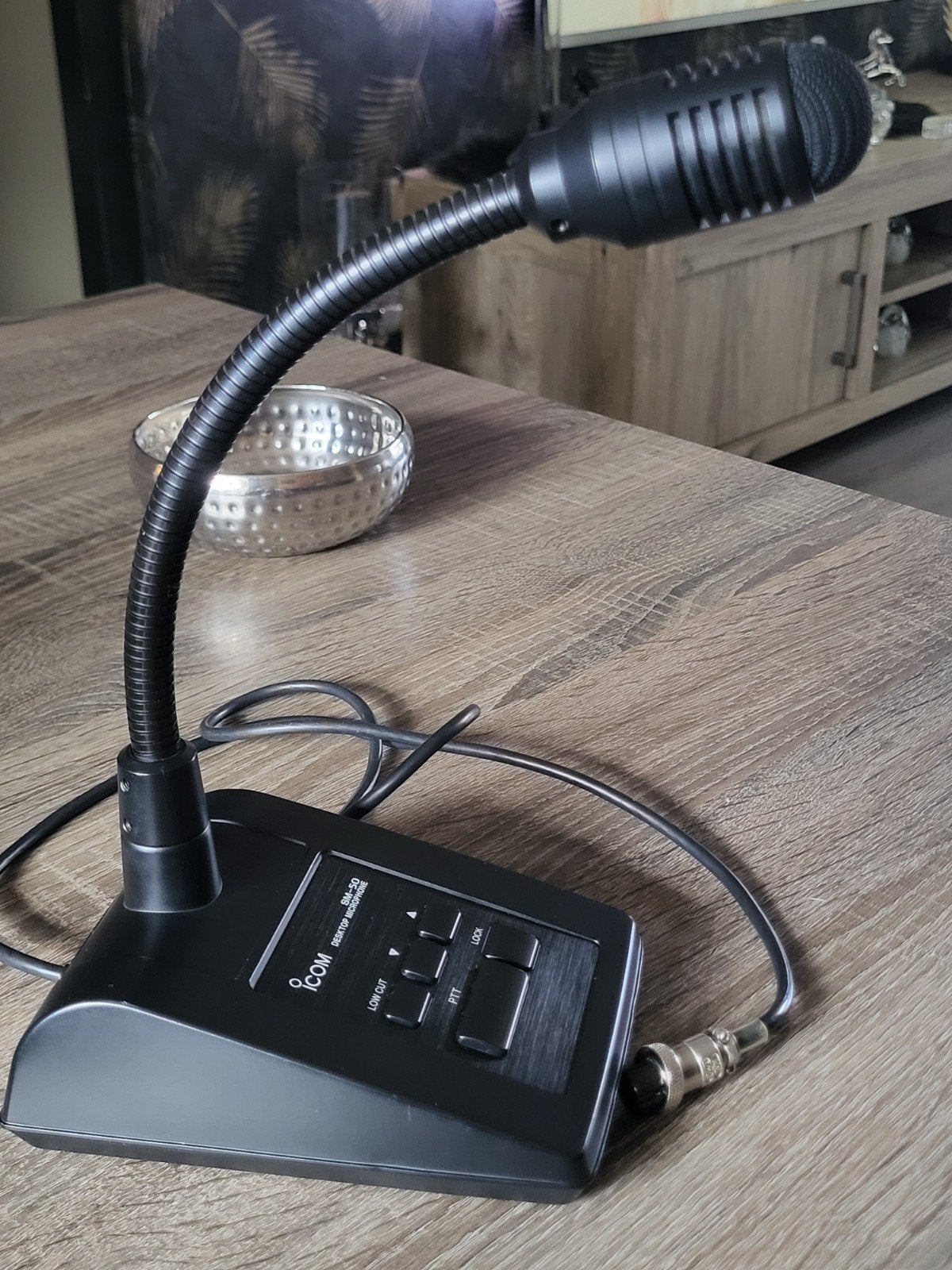 Icom SM 50, Telecommunicatie, Ophalen of Verzenden, Gebruikt