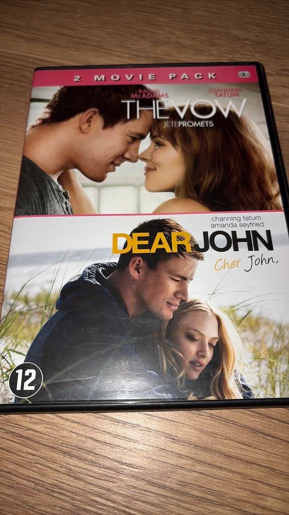 The Vow and Dear John met Channing Tatum., Cd's en Dvd's, Dvd's | Komedie, Vanaf 16 jaar, Ophalen of Verzenden, Zo goed als nieuw