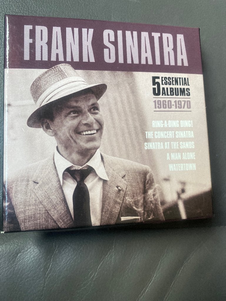 Frank Sinatra - 5 Essential Albums 1960-1970 Boxset, Ophalen of Verzenden, 1960 - 1969, Zo goed als nieuw, Boxset