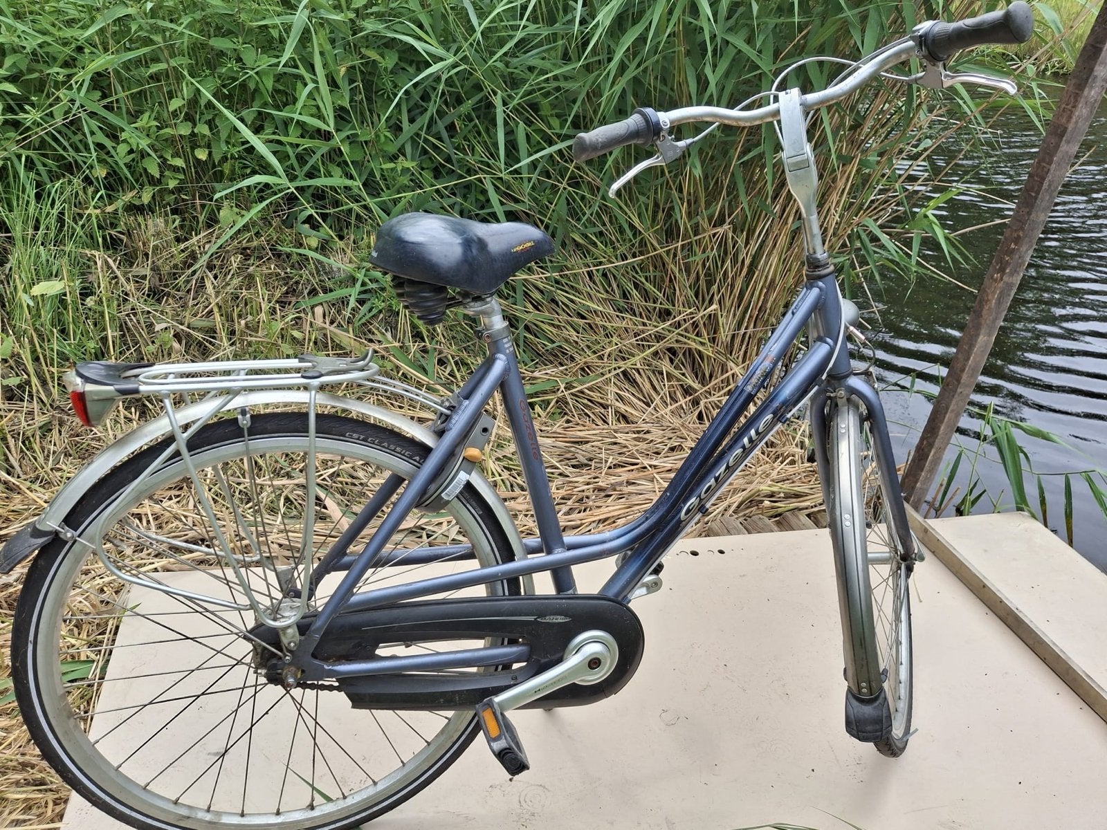 Gazelle Orange Damesfiets - uitstekende staat, Fietsen en Brommers, Fietsen | Dames | Damesfietsen, Ophalen, 53 tot 56 cm, Velgrem