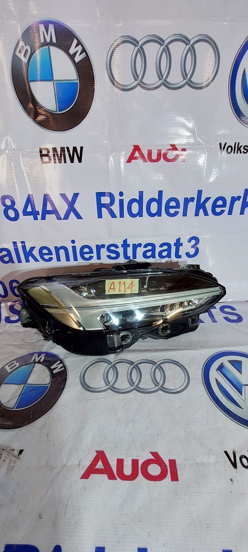 Koplamp Volvo XC90 S90 V90 Full Led Active High Beam Rechts, Gebruikt, -, -, Ophalen of Verzenden