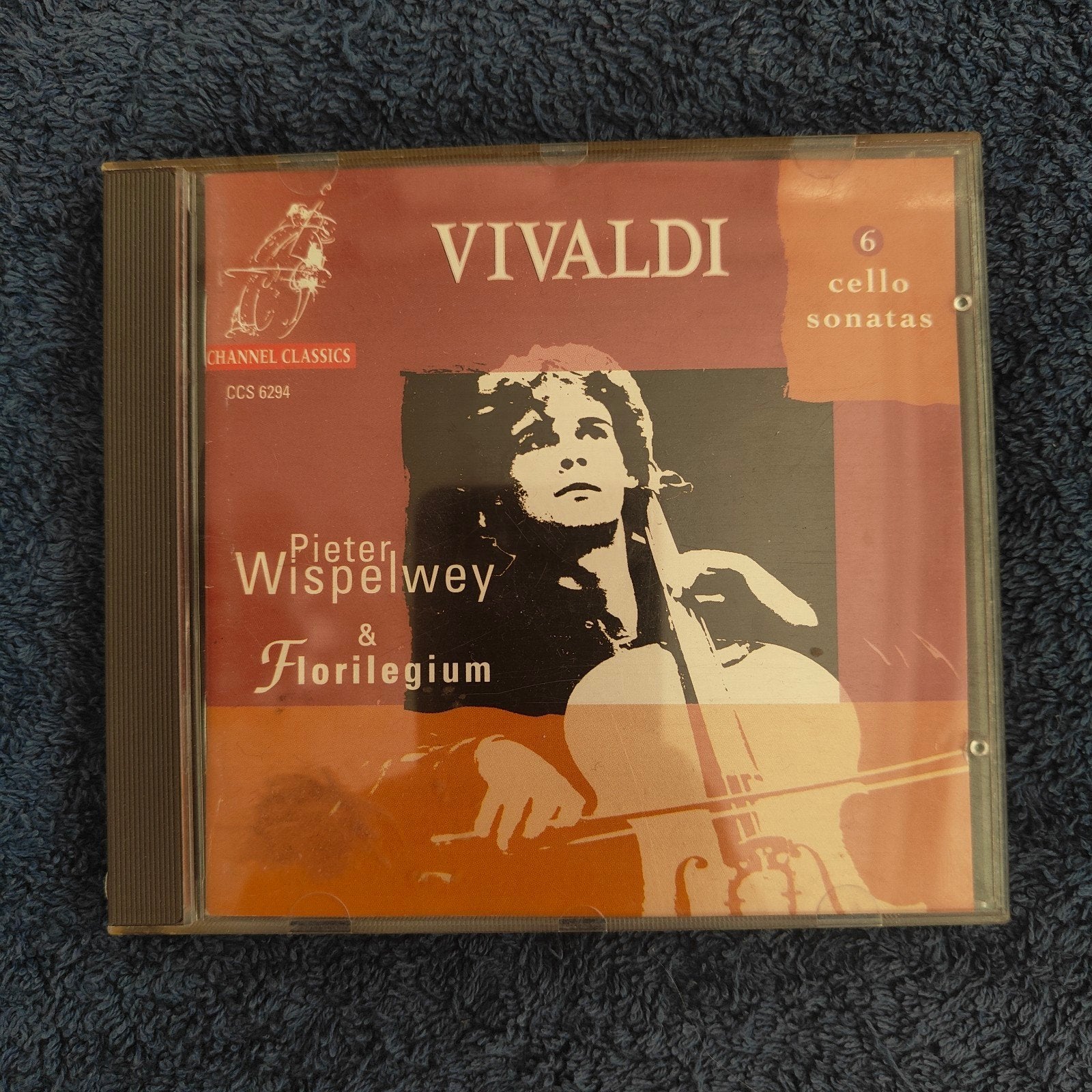 Vivaldi: 6 Cellosonates - Pieter Wispelwey & Florilegium, Inclusief boekje, Ophalen of Verzenden, Vivaldi, Kamermuziek