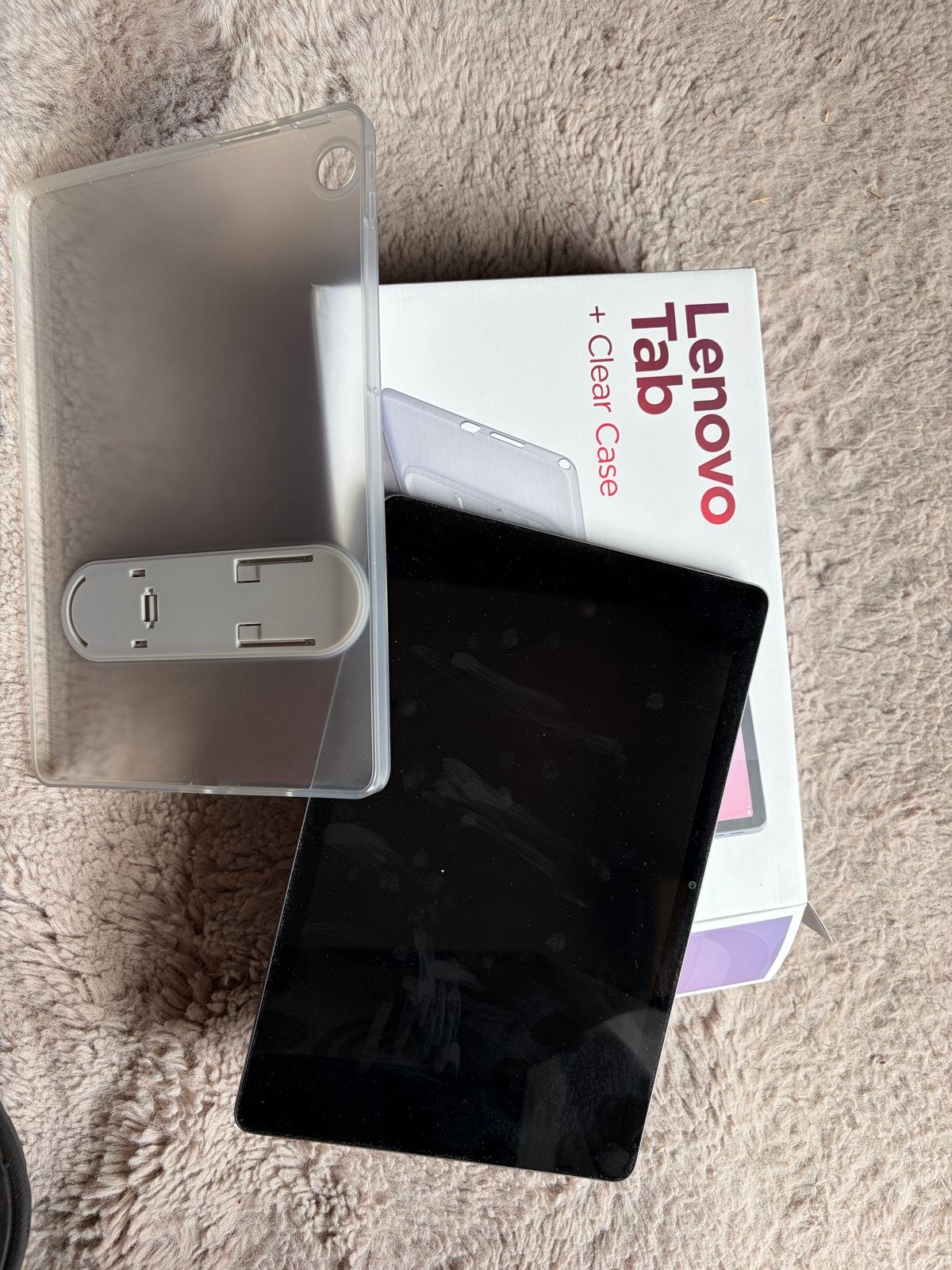 Lenovo Tab + Clear Case - Zo goed als nieuw, Computers en Software, Windows Tablets, Zo goed als nieuw, Wi-Fi, 10 inch, 64 GB