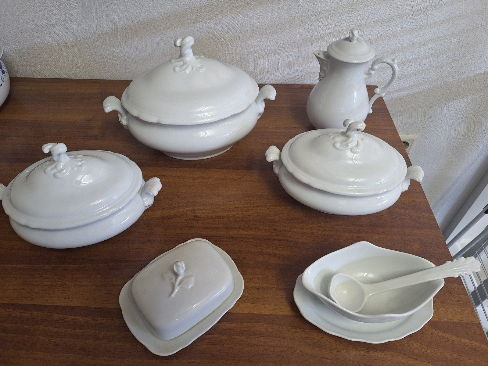Hutschenreuther servies, Ophalen