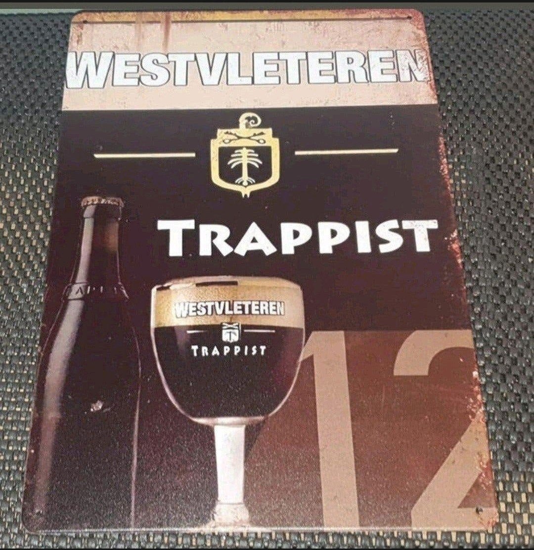wandbord westvleteren, Verzamelen, Ophalen of Verzenden, Nieuw, Reclamebord, Plaat of Schild, Overige merken