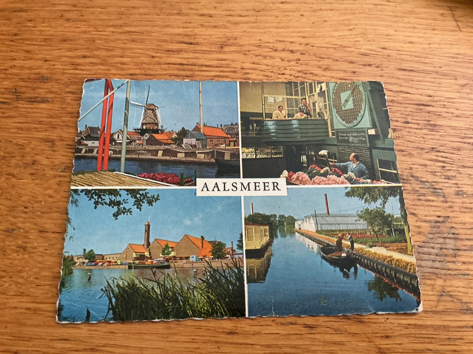 E27 Aalsmeer molen veiling veilingklok kassen, Ophalen of Verzenden, Noord-Holland