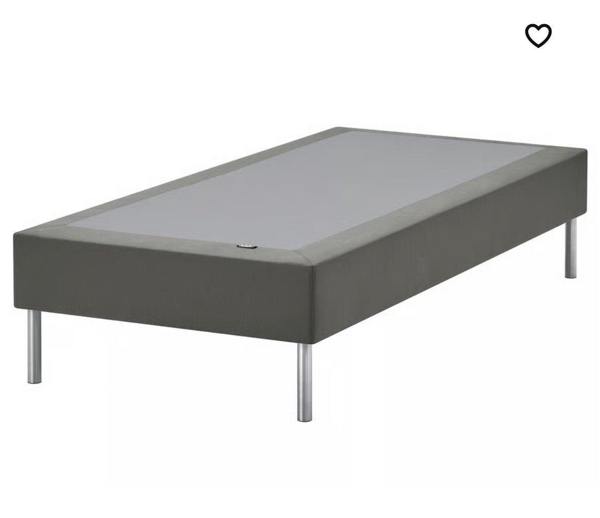 1 persoonsbed Lyngör Ikea 90x200 cm, Huis en Inrichting, Ophalen, Zo goed als nieuw, Eenpersoons, 90 cm