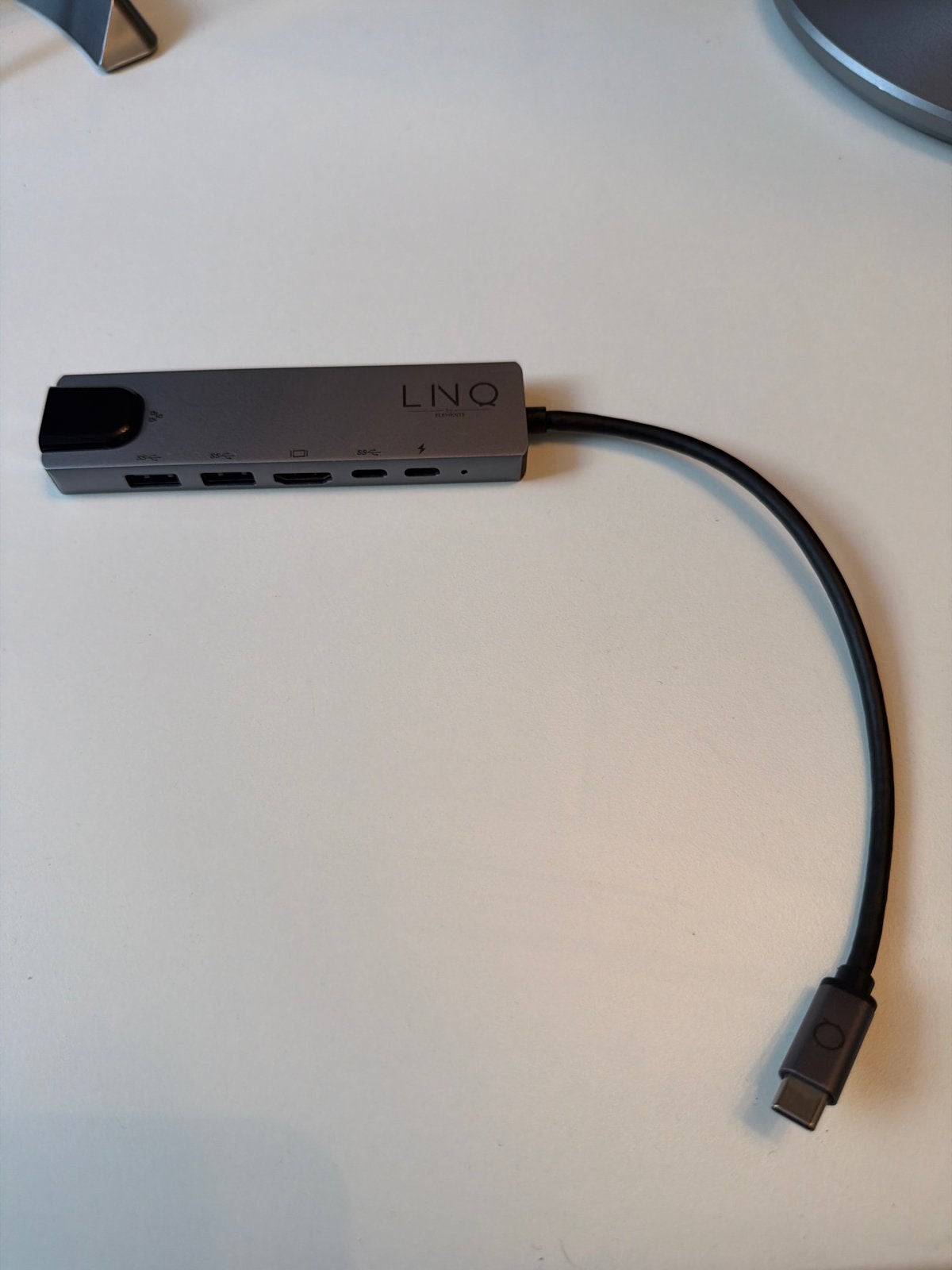 LINQ 6-in-1 Multiport Hub USB-C, Ophalen of Verzenden, Zo goed als nieuw