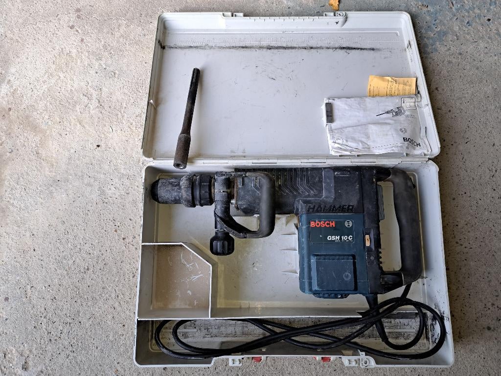 Bosch breekhamer GSH 10C, Ophalen, Variabele snelheid, Overige typen, Gebruikt