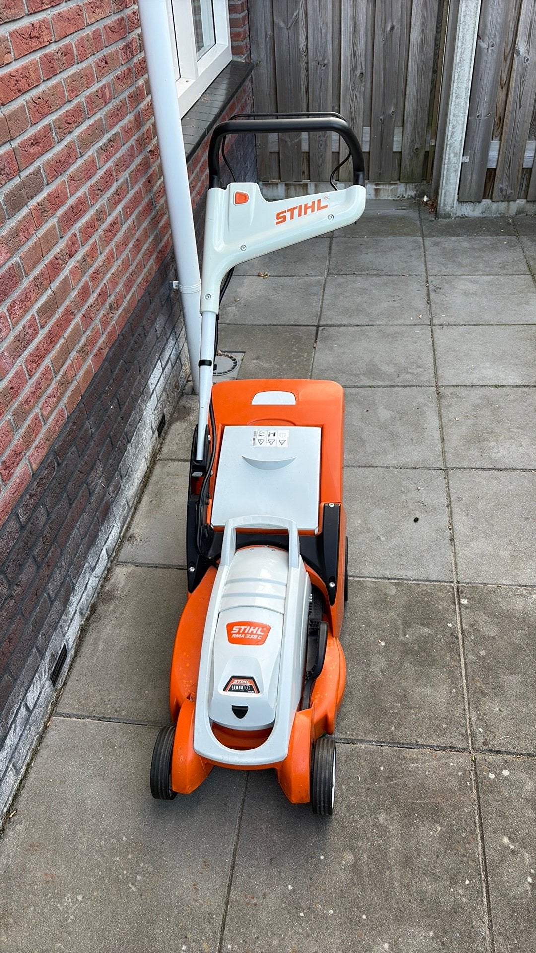 Stihl RMA 339 C, Tuin en Terras, Ophalen, Zo goed als nieuw
