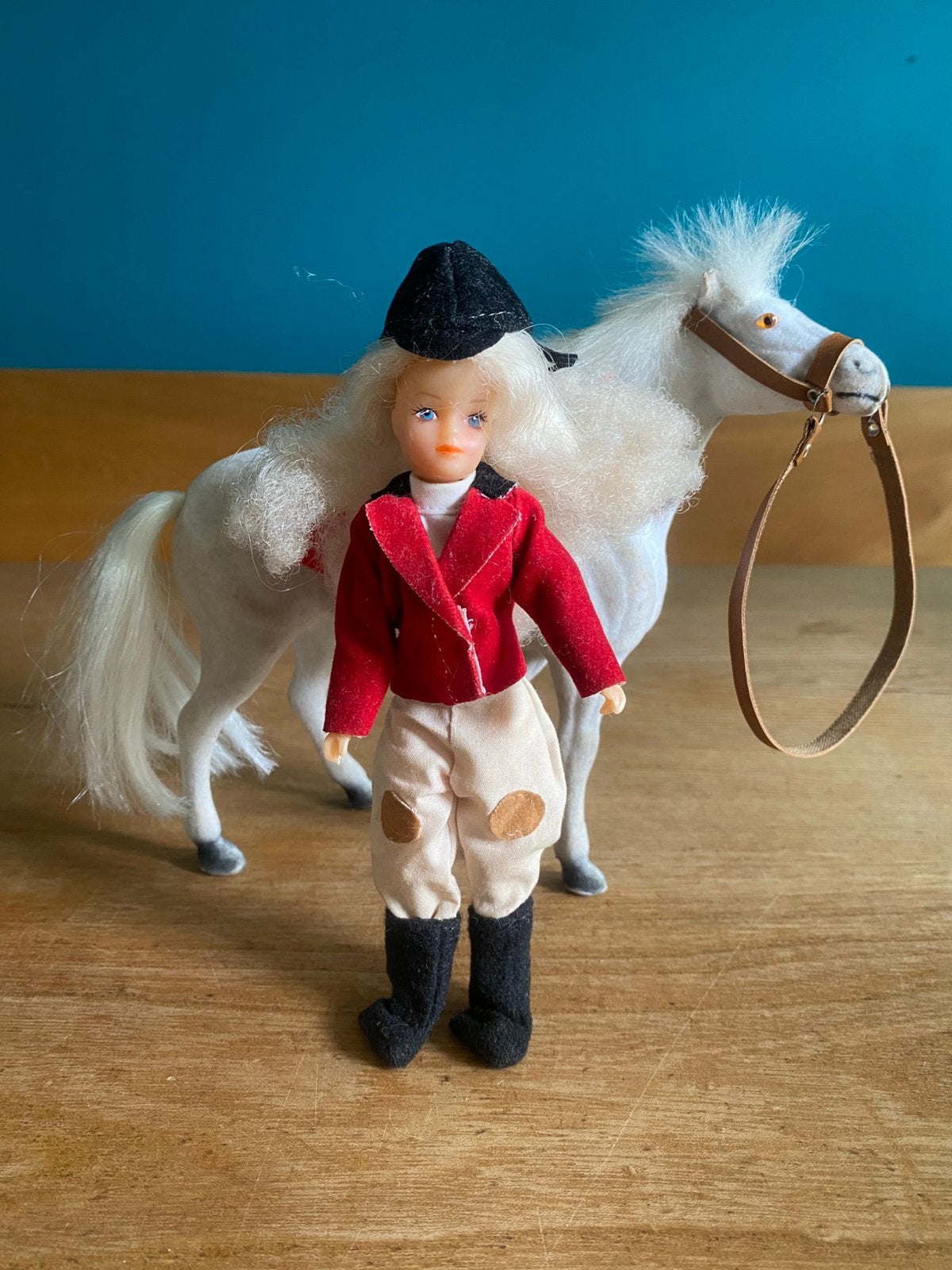 Vintage Hasbro Sindy Tiffany paardenset, Ophalen of Verzenden, Gebruikt, Barbie