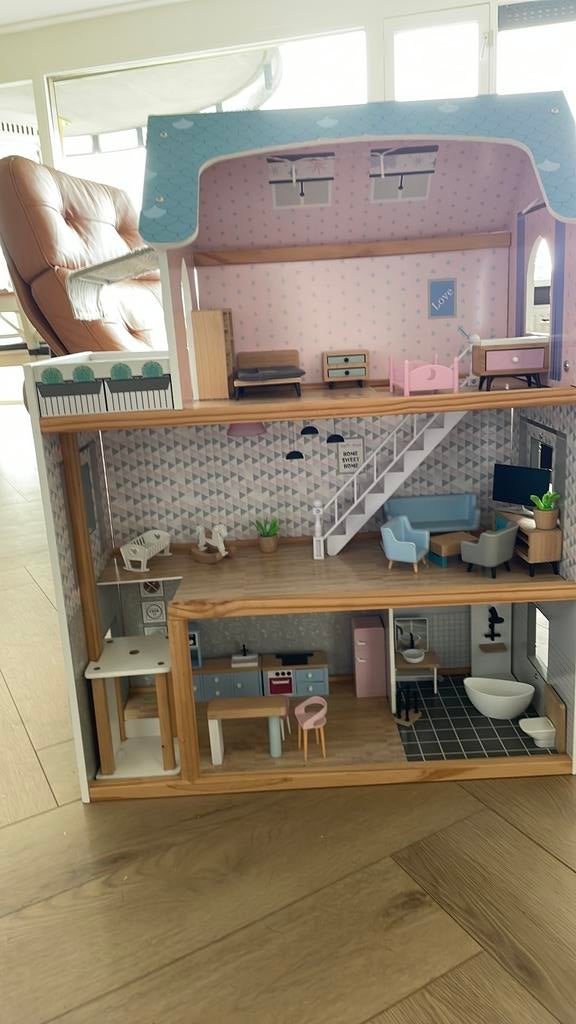 Poppenhuis, Ophalen, Gebruikt, Poppenhuis