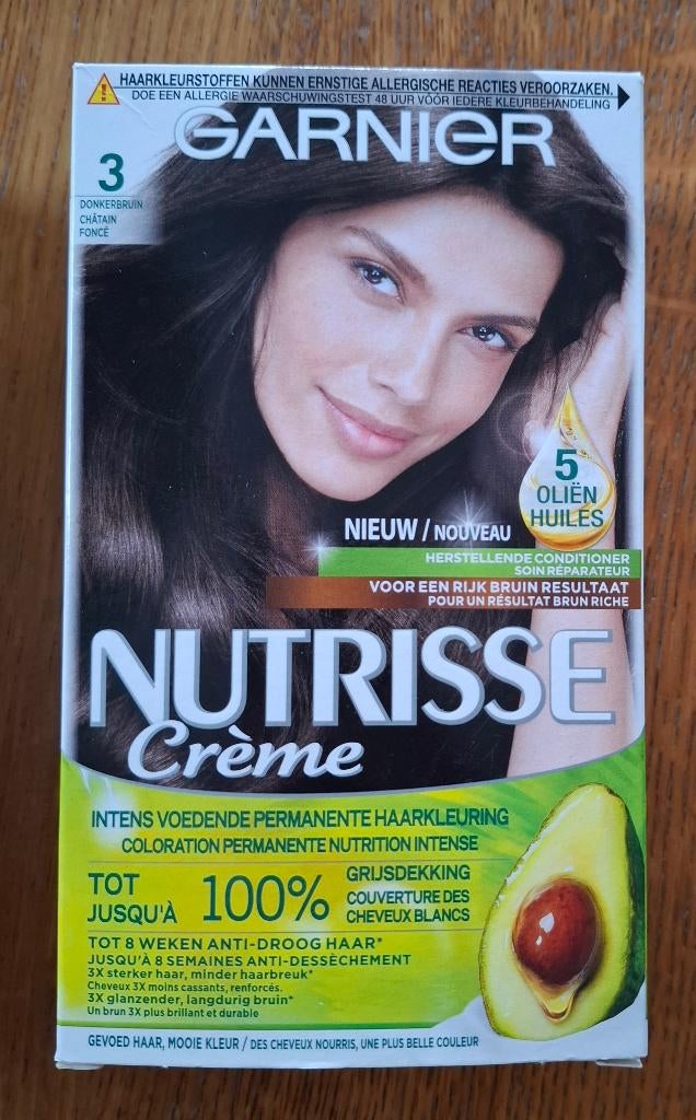 haarverf garnier donker bruin + kruidvat warm bruin (nieuw), Sieraden, Tassen en Uiterlijk, Uiterlijk | Haarverzorging, Ophalen of Verzenden