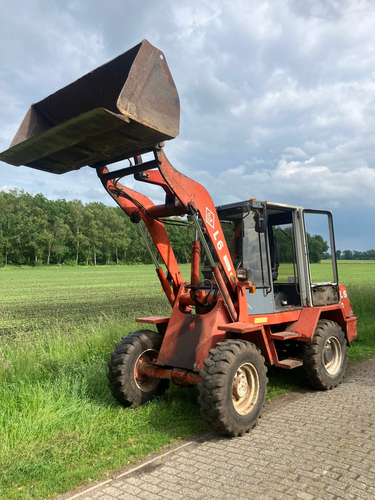 O&K SHOVEL L6, met kenteken, Ophalen, Gebruikt, Tot 80 Pk
