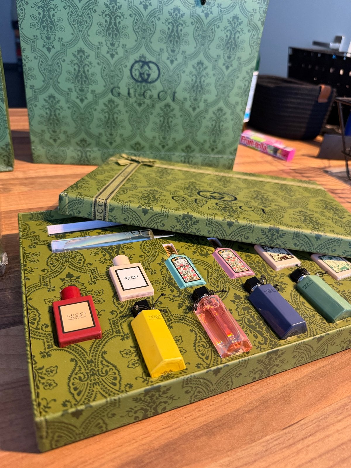Gucci Flora Miniatuur Parfum Set - Luxe Cadeau, Ophalen of Verzenden, Nieuw