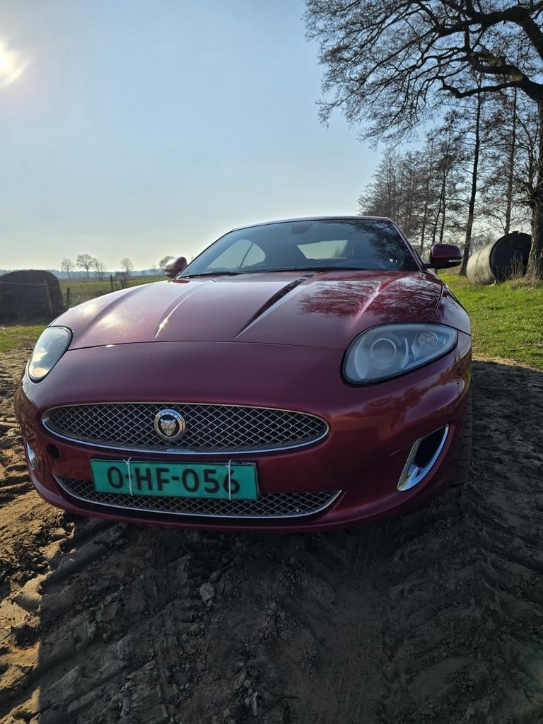 Jaguar XK 5.0 Coupe | Rood | bumper schade | Zeer mooi!, Auto's, Jaguar, Particulier, Te koop
