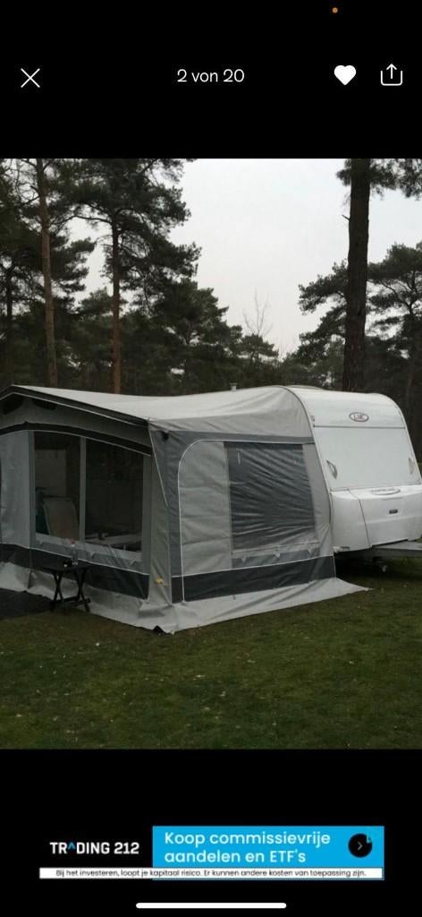 Voortent caravan DWT Trend, Ophalen, Gebruikt, Overige merken
