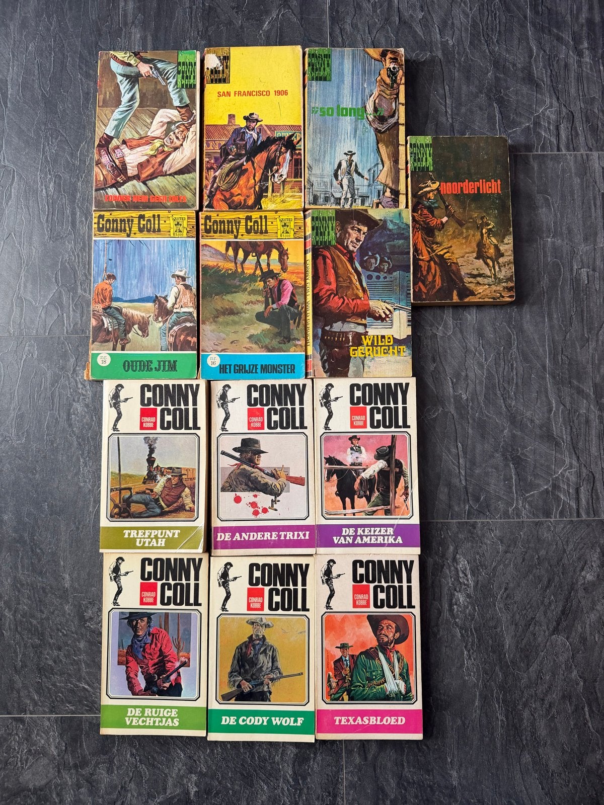 13 Conny Coll pockets - Western avonturen, Ophalen of Verzenden, Gelezen