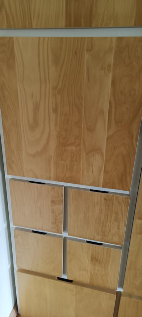 Goede Ikea kast Rakke/Visthus, Huis en Inrichting, Gebruikt, 100 tot 150 cm, 200 cm of meer, Overige houtsoorten