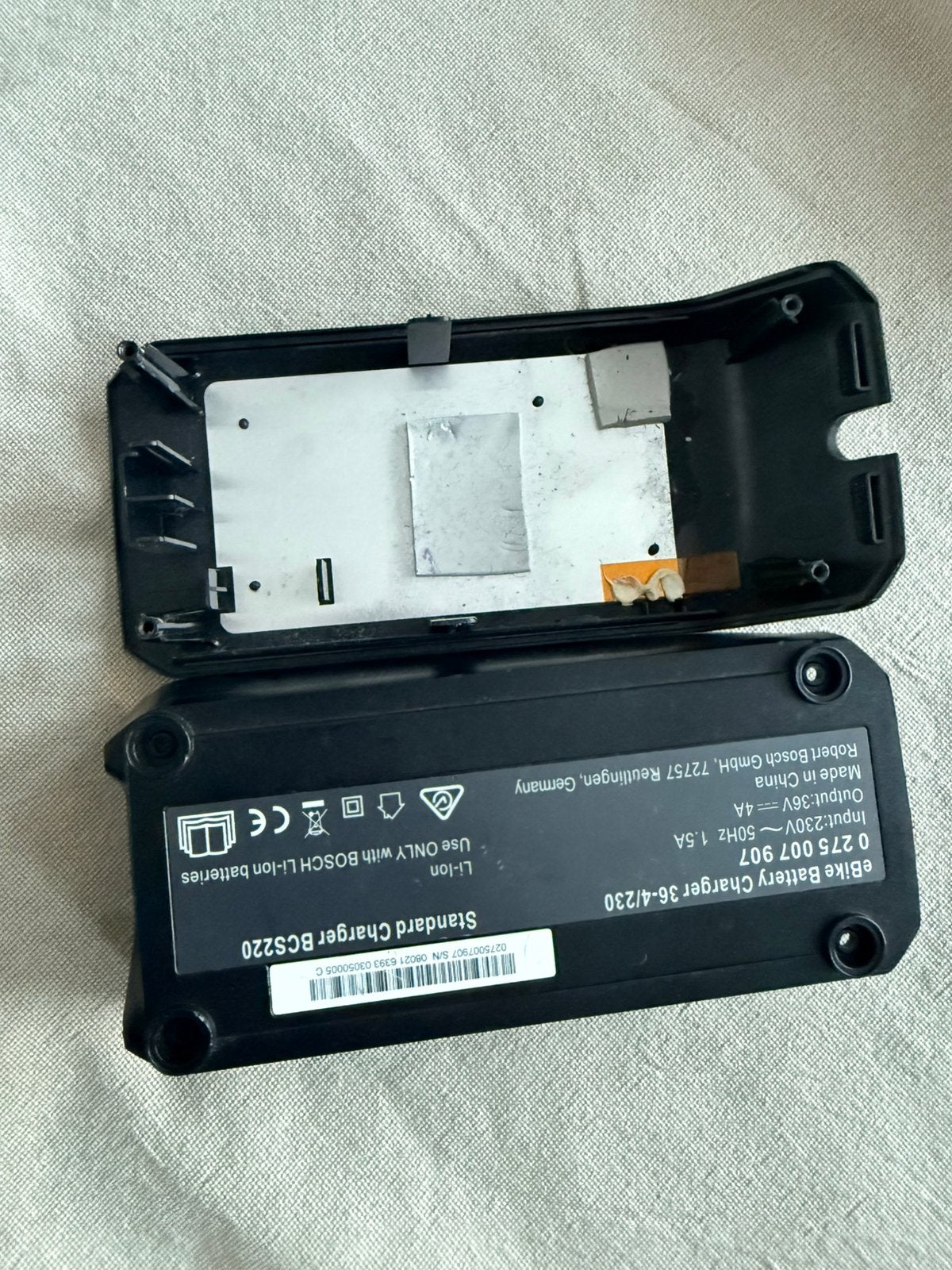Bosch lader behuizing case van defecte lader, Ophalen of Verzenden, Zo goed als nieuw