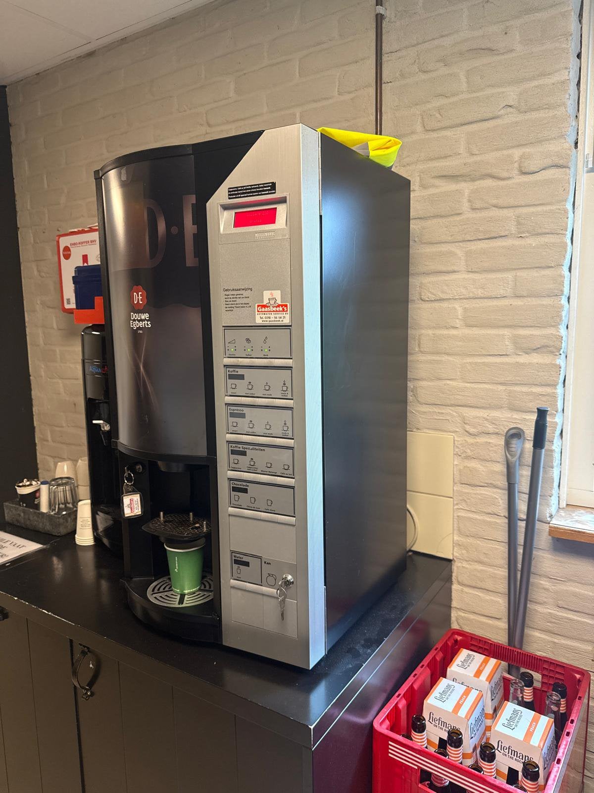 Koffiezetapparaat Wittenborg, Witgoed en Apparatuur, Ophalen, Gebruikt, 10 kopjes of meer, Koffiemachine