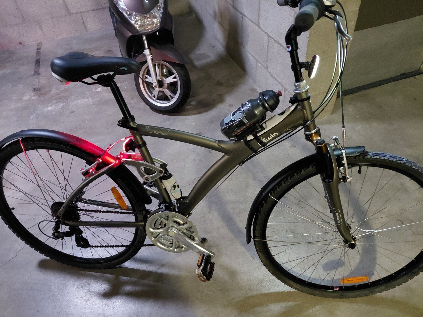 Btwin herenfiets, Ophalen of Verzenden, Meer dan 20 versnellingen, Overige merken