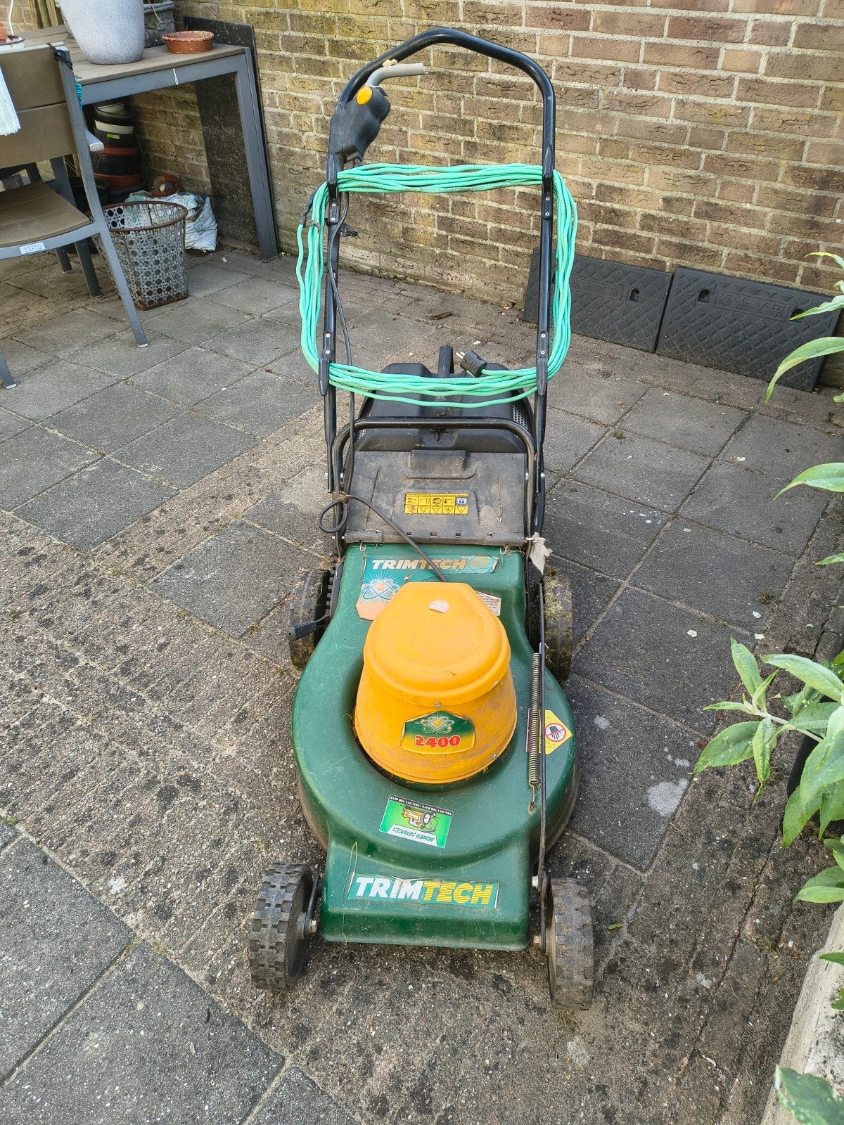 Trimtech T400 Elektrische Grasmaaier - Onderhoud Nodig, Ophalen