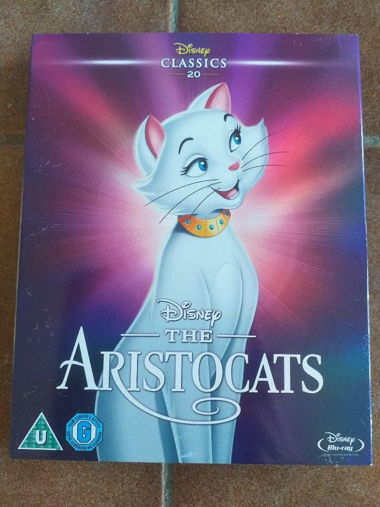 The Aristocats Limited Edition Artwork Sleeve Bluray, Cd's en Dvd's, Ophalen of Verzenden, Zo goed als nieuw, Tekenfilms en Animatie
