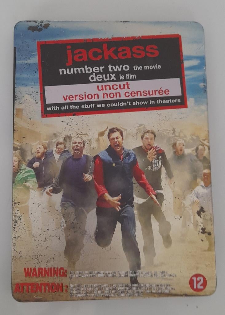 Jackass Number Two Uncut DVD, Ophalen of Verzenden