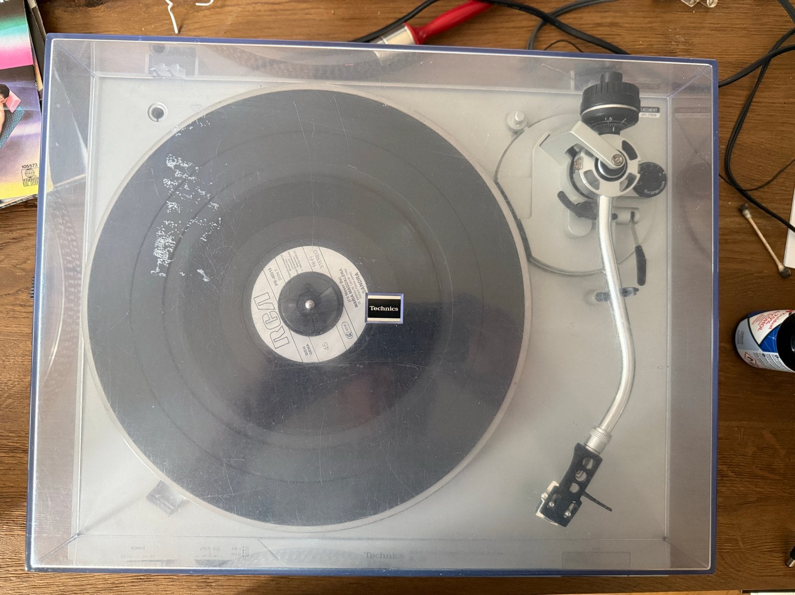 Foto 6 van Technics SL-D2 Direct-Drive Platenspeler - Perfect Werkend