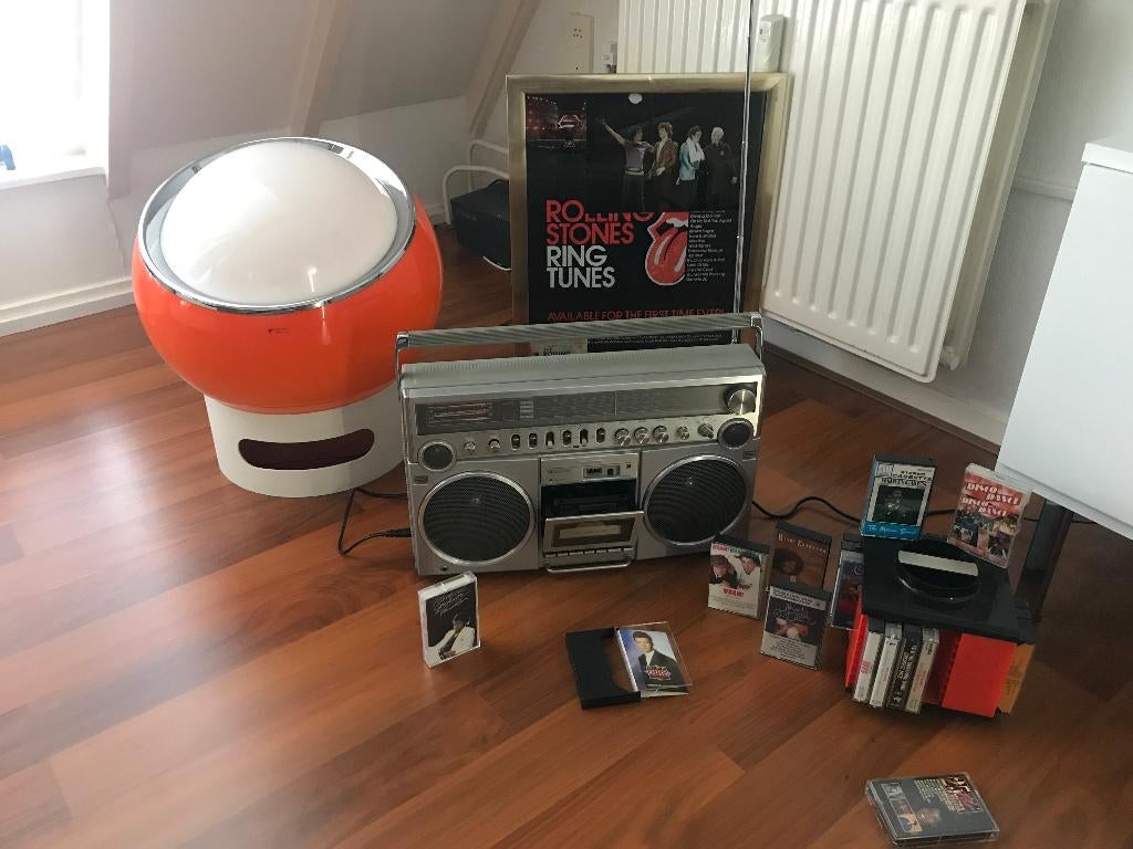 PANASONIC GHETTO BLASTER BOOMBOX RX5500LS NATIONAL PANASONIC, Audio, Tv en Foto, Radio's, Zo goed als nieuw, Radio, Ophalen of Verzenden