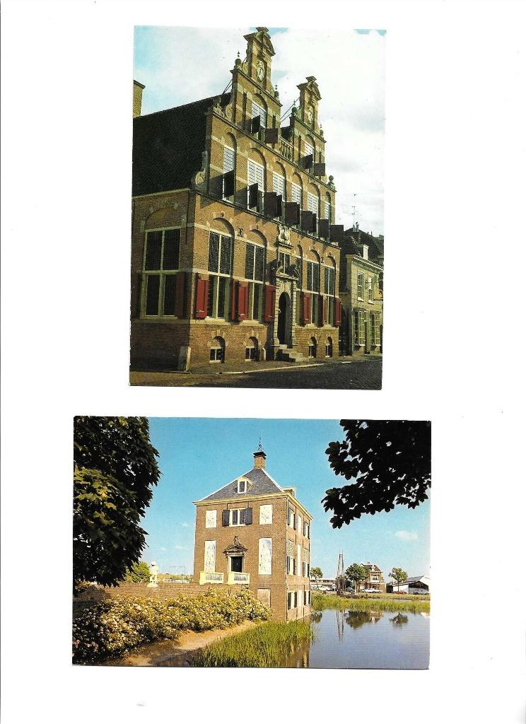 voorburg  2x  swaensteijn  hofwijck, Verzamelen, Ansichtkaarten | Nederland, Verzenden, 1960 tot 1980, Ongelopen, Zuid-Holland