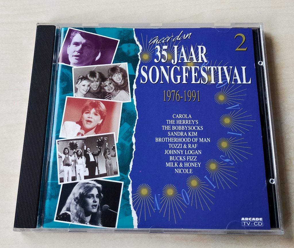 Meer Dan 35 Jaar Songfestival Volume 2 CD 1976-1991, Ophalen of Verzenden, Gebruikt, Pop