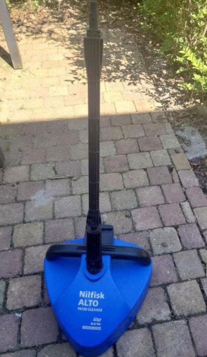 Nilfisk ALTO Patio Cleaner (terrasreiniger) + verlengstuk, Tuin en Terras, Hogedrukreinigers, Ophalen of Verzenden, Zo goed als nieuw