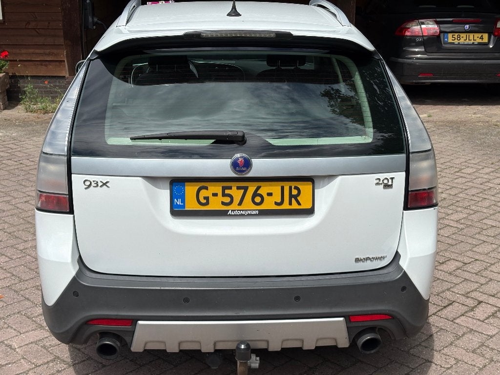 Saab 2009 Wit, Auto's, Saab, Particulier, Saab 9-3, 4x4, ABS, Adaptieve lichten, Airbags, Airconditioning, Automatische klimaatregeling