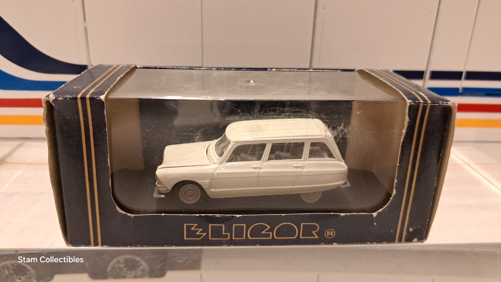 Eligor Nr 1372 Citroën Ami6 Break White, Overige merken, Gebruikt, Auto, Ophalen of Verzenden