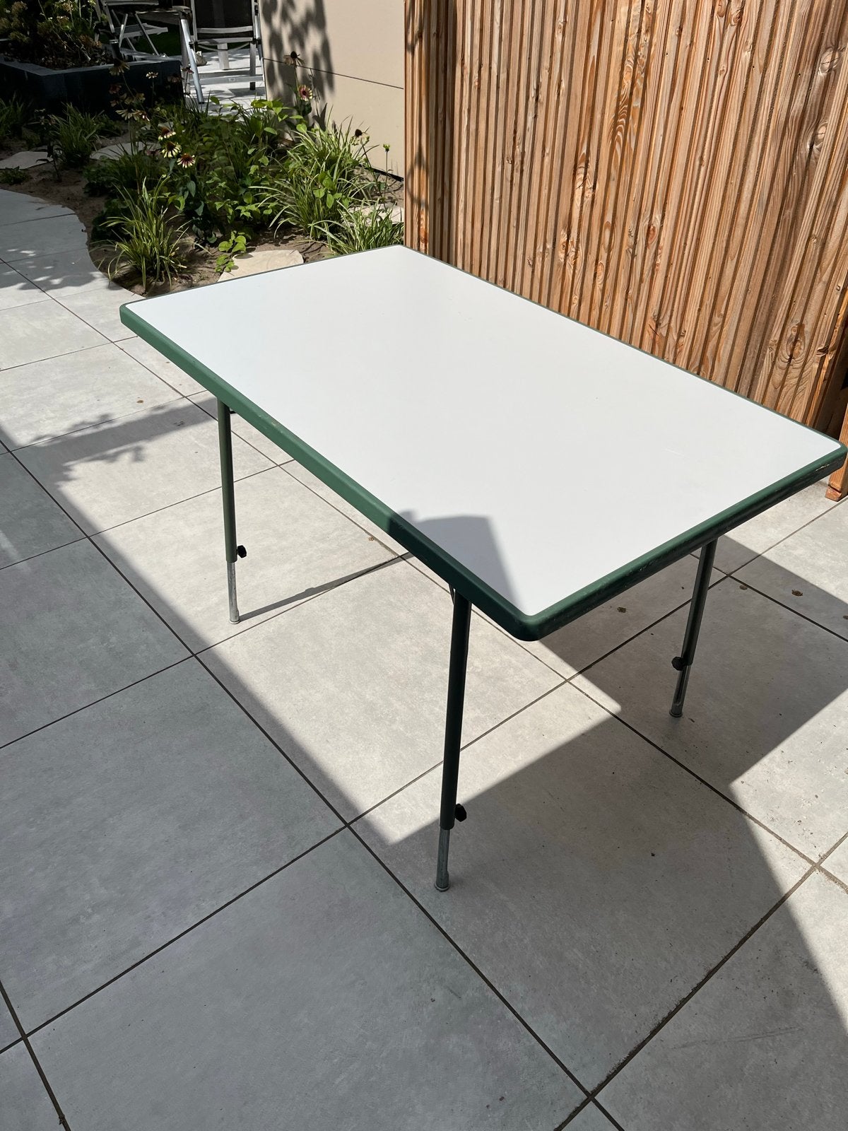 Dukdalf opvouwbare campingtafel - Ideaal voor buiten!, Ophalen, Gebruikt, Campingtafel
