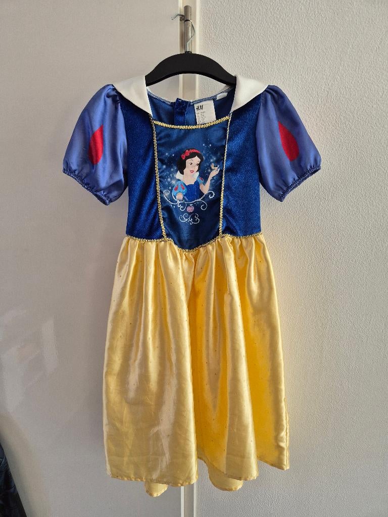 H&M Sneeuwwitje pak (maat 122/128), Kleding | Dames, Carnavalskleding en Feestkleding, H&M, Carnaval, Ophalen of Verzenden, Zo goed als nieuw