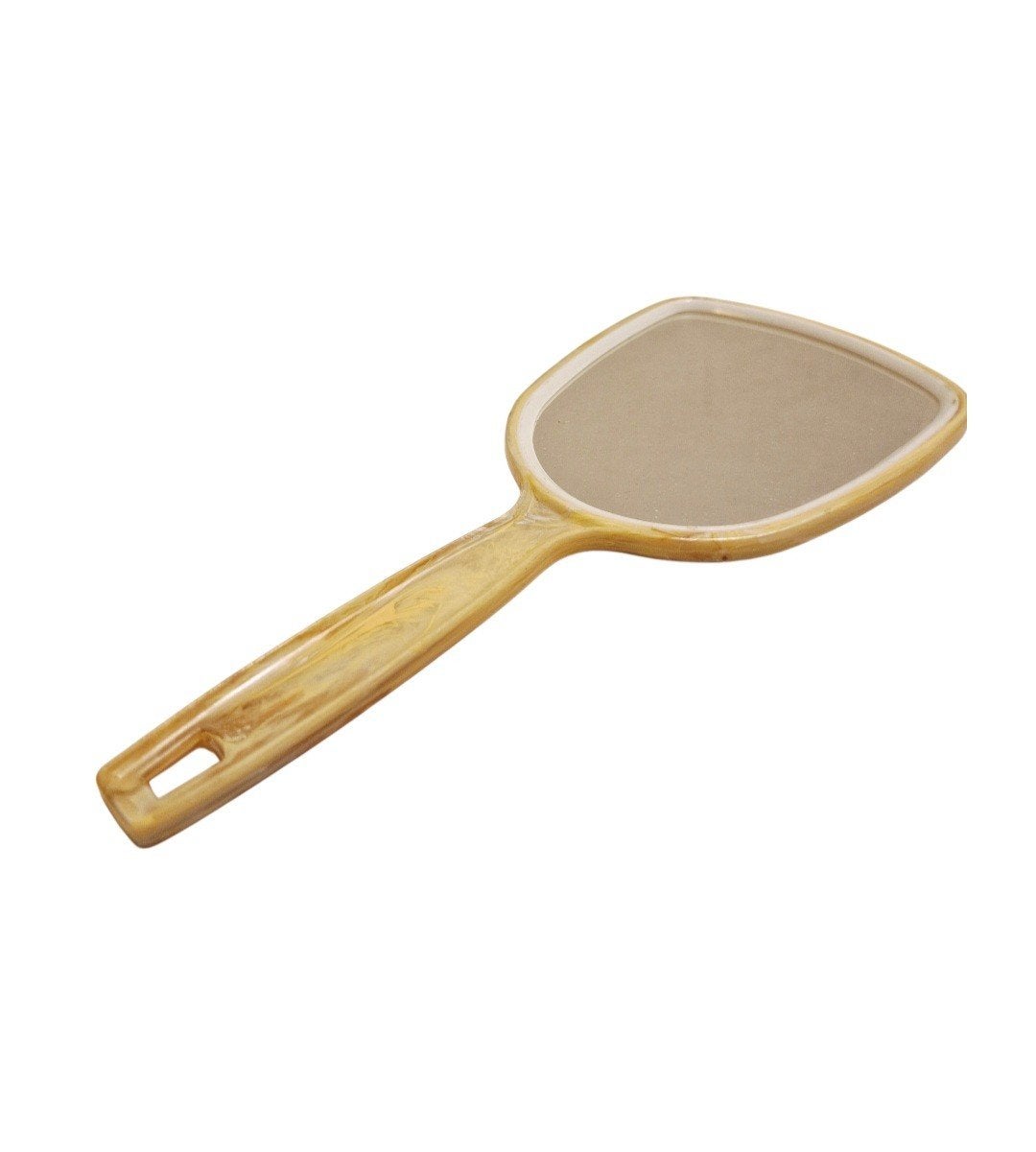 Vintage bakelieten handspiegel, Ophalen of Verzenden, Overige vormen, Minder dan 50 cm, Minder dan 100 cm