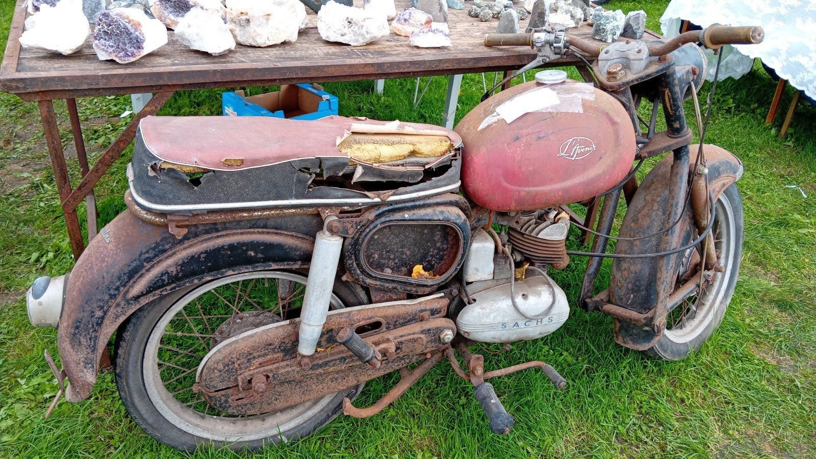 belgie 1960 schuurvondst ,L 'avenir(hercules)org staat 469€, Fietsen en Brommers, Ophalen, Gebruikt, L 'avenir