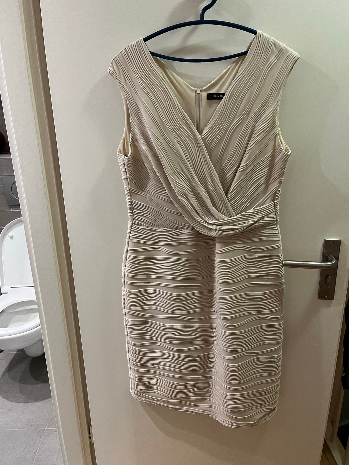 Vera Mont cocktailjurk - Beige, maat 44, Kleding | Dames, Beige, Maat 42/44 (L), Ophalen of Verzenden, Zo goed als nieuw